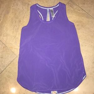 Lululemon’s Ivivva Girls Purple Tank Top
